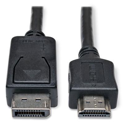 Tripp Lite P582-006 DisplayPort to HDMI Cable Adapter (M/M), 6 ft., Black Y97539