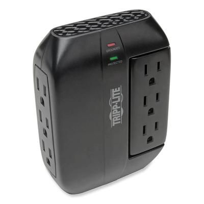 Tripp Lite SWIVEL6 Protect It! Surge Protector, 6 Rotatable Outlets, Direct-Plug In, 1500 Joules 33161F