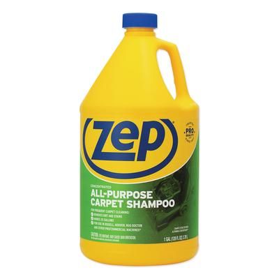 Zep Inc. ZUCEC128EA Concentrated All-Purpose Carpet Shampoo, Unscented, 1 gal Bottle