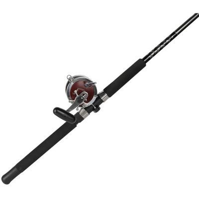 Penn Senator Conventional Rod and Reel Combo - Black/Smoke/Red 114