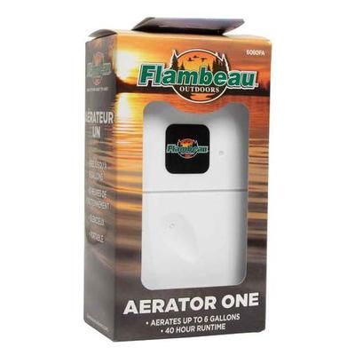 Flambeau Portable Aerator One Bait Storage Accessory - White One
