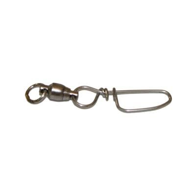 Sampo Welded Ring & Coastlock Snap Swivels - Nickel Finish 2
