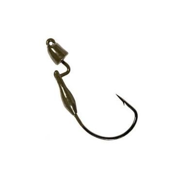 Z-Man Pro Bulletz Weedless Bullet Jig Head - Black 3/O