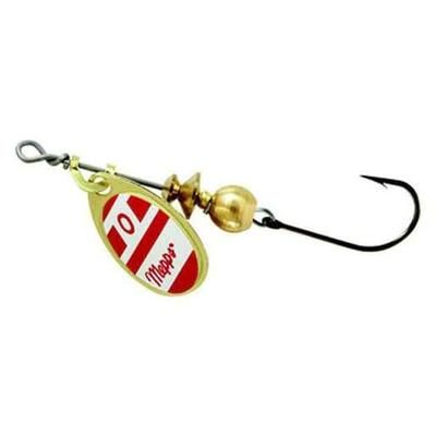 Mepps Aglia Single Hook Inline Spinner - Hot Chartreuse 0