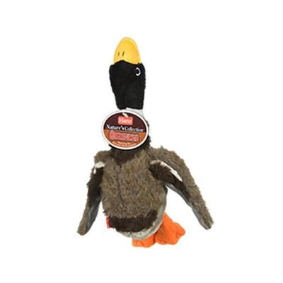 Hartz Quackers Duck Dog Toy - GRay