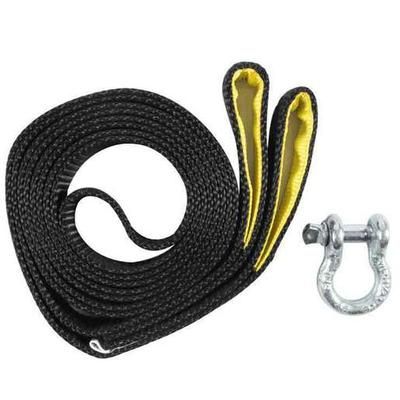 USA ProGrip ATV Tow Strap - 12 ft - Black 1