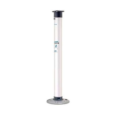 Magma Double Locking Stowable Pedestal Mount - Silver