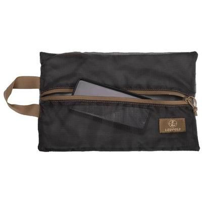 Leupold Pro Gear Ripstop Zip Pouch - Large - Black Large