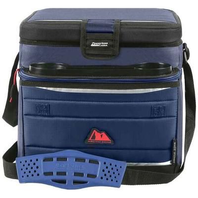 Arctic Zone 30 Can Ultimate Zipperless Hardbody Soft Cooler - Gray/Navy