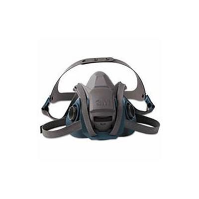 3M Rugged Comfort Quic-Latch Half-Facepiece Reusable Respirator, Medium (142-6502QL)