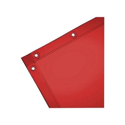 Jackson Safety See-Thru Orange Welding Curtain, 6 ft X 6 ft, Vinyl (138-36292)
