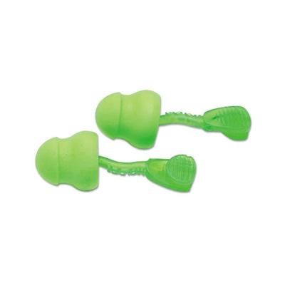 Moldex Glide Foam No Roll Twist-In Earplugs, Green, Uncorded (507-6940)