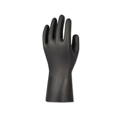 Showa N-DEX 9700 Series Disposable Nitrile Gloves, Powder Free, 6 mil, Large, Black (845-9700PFL)