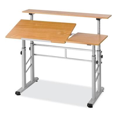 Safco Split Level Drafting Table, 47 1/4" x 29 3/4" x 37 1/4" (SAF3965MO)