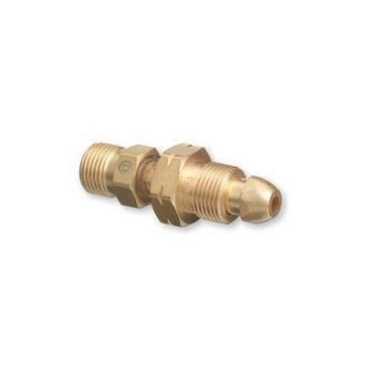 Western Enterprises Brass Cylinder Adaptors, CGA-510 POL Acetylene To CGA-300 Commercial Acetylene (312-15)