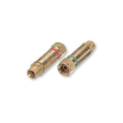 Western Enterprises Flashback Arrestor Component, Oxygen/Fuel Gas, Regulator Adaptor, 9/16 in to 18 TPI (312-FA-30)