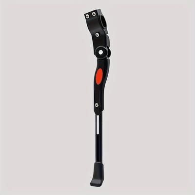 TEMU 1ps Mountain Bike Prop Side Rear Kick Stand, Non-slip Sole, Aluminum Alloy Material - Adjustable Length, Kickstand, For Road Bike, For Mountain Bike