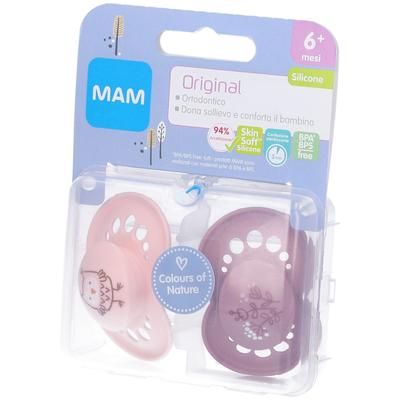 Mam Original 6+ Matt Silicone Femmina 2X 1 St