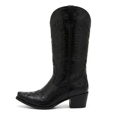 Retrò Vintage Hippie Anni '70 Scarpe Stivali western Hippie Cowboy del West Costume Per uomo Per donna Carnevale Mascherata Vacanza Festa / Sera Abbigliamento quotidiano Adulti Scarpe