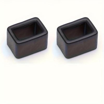 TEMU 2-pack Pvc Car Seat Belt Protector Covers, Vehicle Interior Accessories, Scratch-resistant Seatbelt Clip Guards
