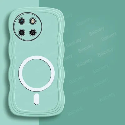 for itel S23 Phone Case Candy Color Soft TPU Silicone Full Protective Cover Wireless Charging