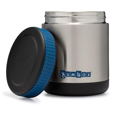 Yumbox Zuppa Stainless Steel Thermal Food Jar & Spoon, 14oz - Twilight Black