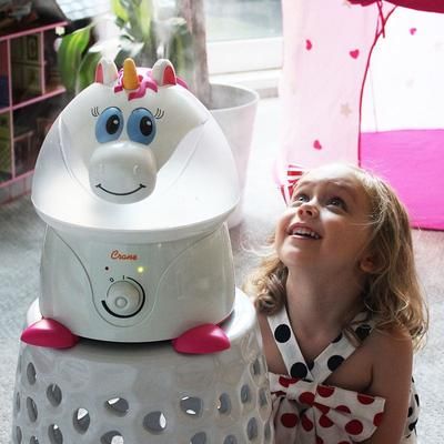 Crane Adorable Ultrasonic Cool Mist Humidifier - Unicorn