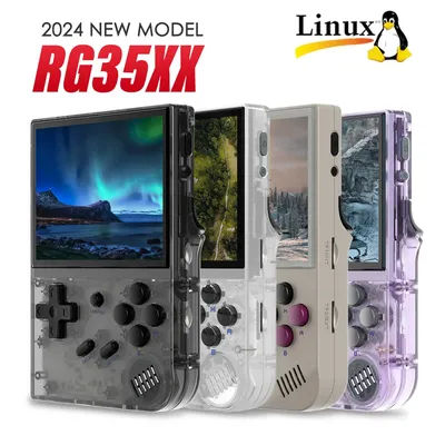 ANBERNIC RG35XX Handheld Game Console H700 Processor 3.5'' IPS Screen Linux System Retro Portable Video Console 2024 New Model