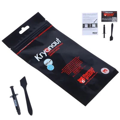 1g Thermal Grizzly Kryonaut Extreme KE Thermal Paste For CPU/GPU Cooler Large Capacity Compound Cooling Silicone Grease
