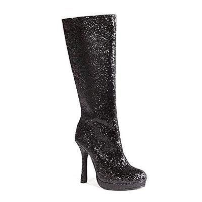 Metallico Brillanti Anni '80 Scarpe Stivali al ginocchio Tacco alto Paillettes Costume Per donna Costume di Carnevale Carnevale Feste Club Parata dell'Orgoglio Adulti Scarpe