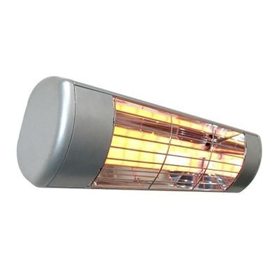 SunHeat Commercial/Restaurant 1500W/120v Outdoor Weatherproof Electric Wall Mounted Heater, Silver