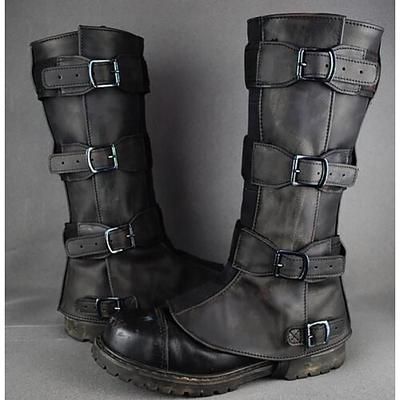 Retrò Vintage Medievale Mascherata Ghette Copriscarpe Costume Per uomo Unisex Costumi da pirata Stile Steampunk Carnevale Mascherata Performance Feste Palcoscenico Adulti Copriscarpe