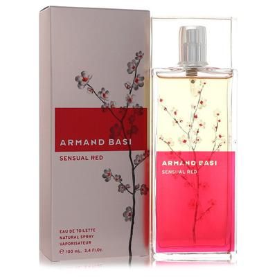 Armand Basi Sensual Red For Women By Armand Basi Eau De Toilette Spray 3.4 Oz