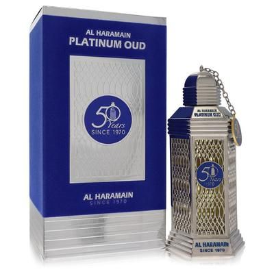 Al Haramain 50 Years Platinum Oud For Women By Al Haramain Eau De Parfum Spray (unisex) 3.3 Oz