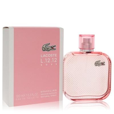 Lacoste Eau De Lacoste L.12.12 Rose Sparkling For Women By Lacoste Eau De Toilette Spray 3.3 Oz