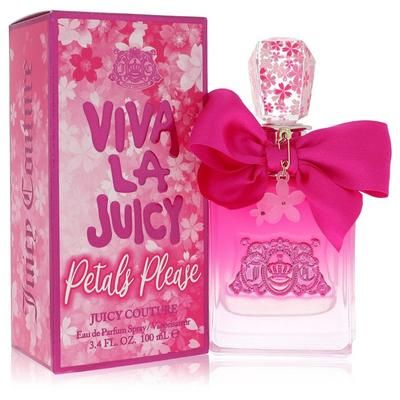 Viva La Juicy Petals Please For Women By Juicy Couture Eau De Parfum Spray 3.4 Oz