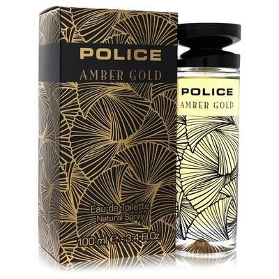 Police Amber Gold For Women By Police Colognes Eau De Toilette Spray 3.4 Oz