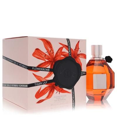 Flowerbomb Tiger Lily For Women By Viktor & Rolf Eau De Parfum Spray 3.4 Oz