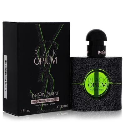 Black Opium Illicit Green For Women By Yves Saint Laurent Eau De Parfum Spray 1 Oz