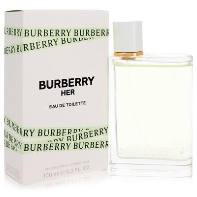 Burberry Her For Women By Burberry Eau De Toilette Spray 3.4 Oz