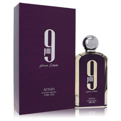 Afnan 9pm Pour Femme For Women By Afnan Eau De Parfum Spray 3.4 Oz
