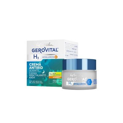 Gerovital Crema antirughe per la notte 50 ml