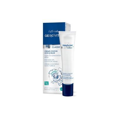 Gerovital Crema Contorno Occhi e Labbra Anti-Age 15 ml – Riduzione Rug