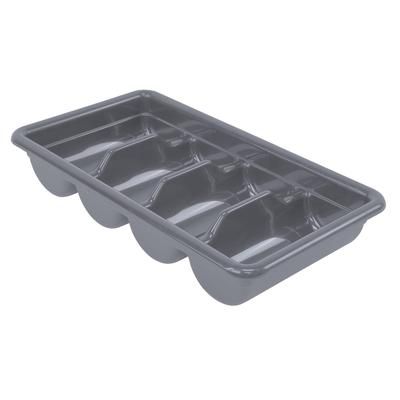 Quantum Food Service FSB-20113 GY Bus Box - 20 7/16" x 11 3/8" x 3 3/4", Gray