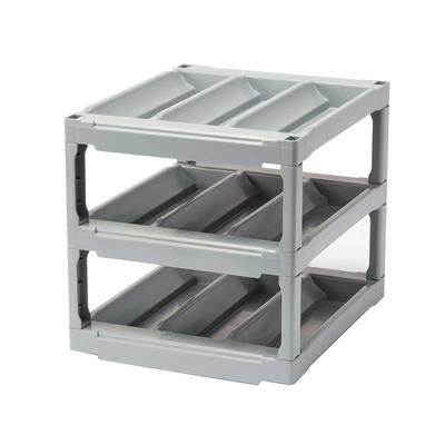 Cambro CSWRKIT14P8151 14" Wine Rack Cradle Kit, Gray