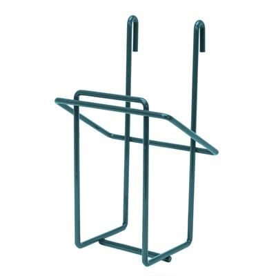 Quantum Food Service SG-GBHP Glove Box Holder - 6" x 3 3/4" x 10", Carbon Steel, Green