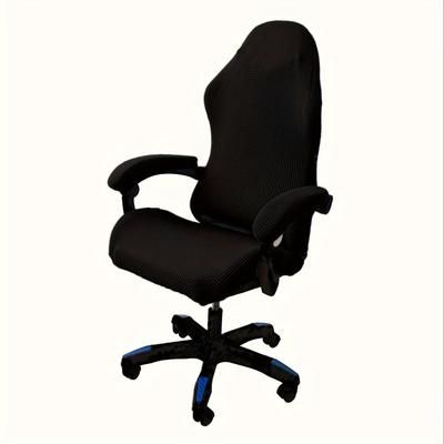 TEMU Gaming Chair Cover | Pet-friendly, Anti-scratch Polar Fleece | Elastic Closure | Machine Washable | & Comfortable | Ideal For Home Office And Gaming Setups, Gaming Room Accessories