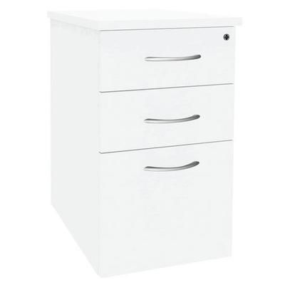 Caisson Haut Bureau Quatuor Profondeur 70 Cm Blanc/alu - Manutan Expert
