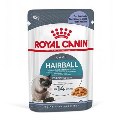 24x85g Jelly Hairball Care Royal Canin Wet Cat Food