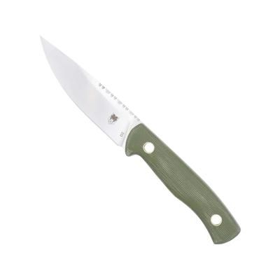 CobraTec Knives Koonsman Fixed Blade Knife 4 in Blade D2 OD Green CTKMNODG